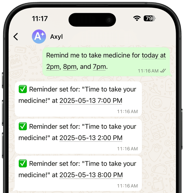 Smart reminder on smartphone